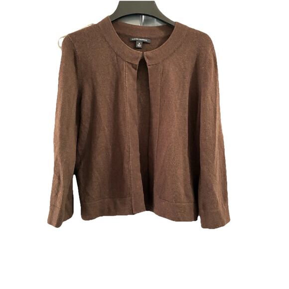 Banana Republic Sweaters - Women's Banana Republic Size Med Wool Blend Cardigan Sweater Hook & Eye Closure